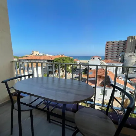 Apartment Acogedor Estudio En La Playa, Con Vistas Al Mar, Y Piscina Comunitaria Sant Salvador
